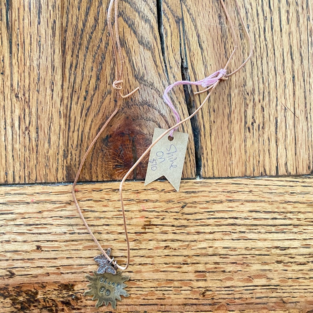 Shine On adjustable necklace